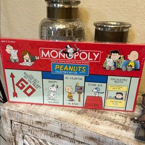 Monopoly Peanuts Collector's Edition Board Game